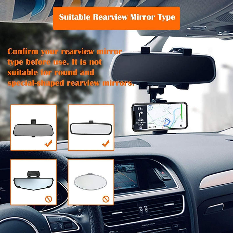 Rearview Mirror Phone Holder Roposo Clout