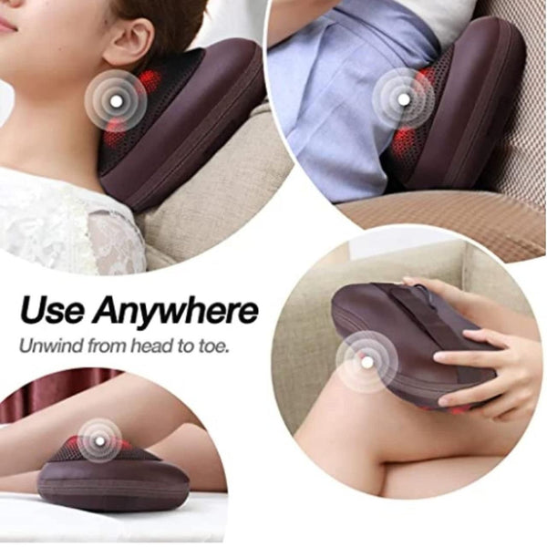 Carvexo Car Seat Neck Rest Massager Cushion Roposo Clout