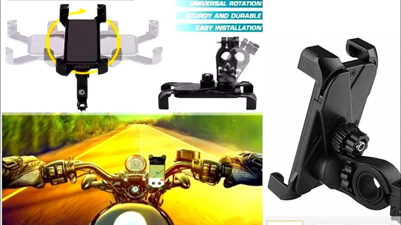 CH01 Universal Bike Holder 360 Degree Rotating Bicycle Motorcycle Cell Phone Roposo Clout