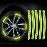 20Pcs Car Wheel Radium Sticker| Car & Bike Wheel Decoration Reflective Sticker Roposo Clout