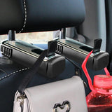 Car Hooks Holder Hanger 360 Degree Rotatable Roposo Clout