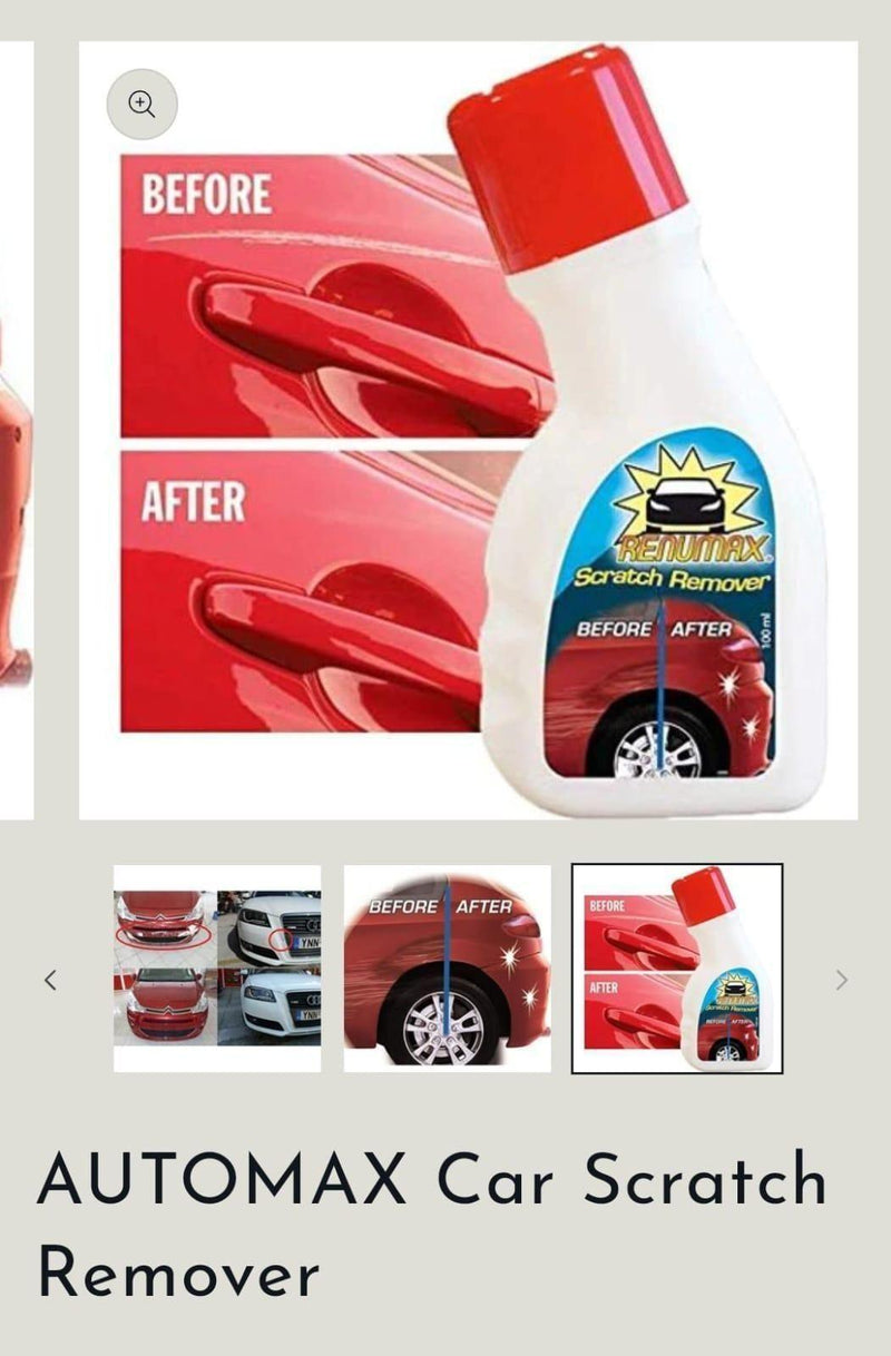 Scratch Remover Quickly and Easily Removes Scratches and Scrapes Liquid for All Car Bike (100 ml) (Pack Of 2) Roposo Clout