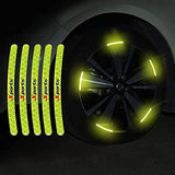 20Pcs Car Wheel Radium Sticker| Car & Bike Wheel Decoration Reflective Sticker Roposo Clout