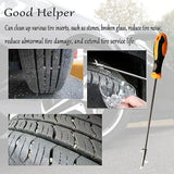 2 in 1 Car Tyre Stone Removing Tool Roposo Clout