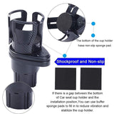 2 in 1 Multifunctional Car Drink Cup Holder Organizer Roposo Clout