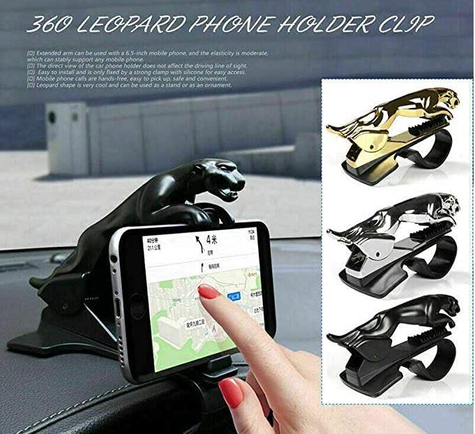 Jaguar Design Hud Car Mobile Phone Holder Roposo Clout