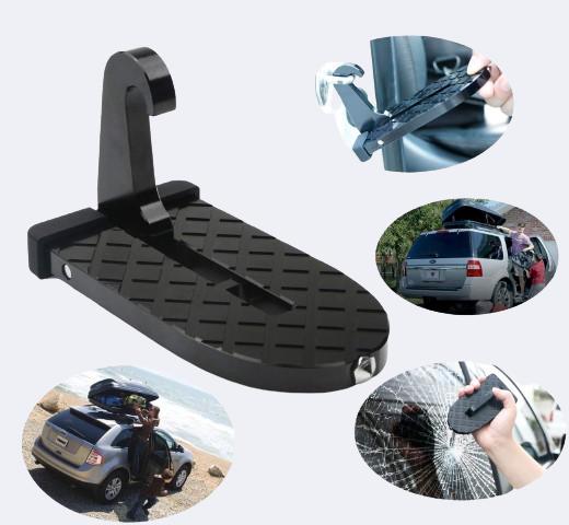 Car Doorstep Climber Car Doorstep Elevate your car experience with our Car Doorstep Climber. Easily access your car's roof with this sturdy and non-slip platform. Attach it to most car door latches, and use it for loading roof racks, cleaning, and more