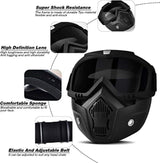 Goggle Mask Anti Scratch UV Protective Roposo Clout