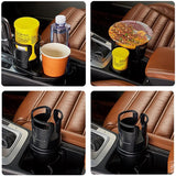 2 in 1 Multifunctional Car Drink Cup Holder Organizer Roposo Clout