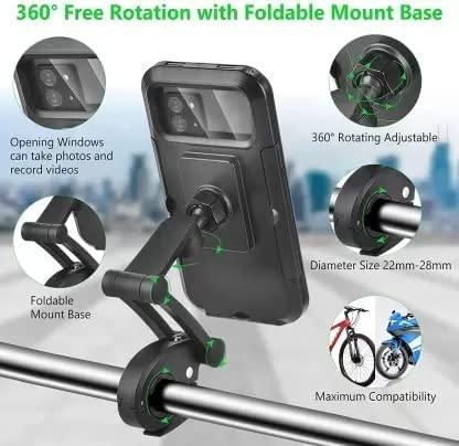 Universal 360 Rotation Bike Waterproof Cell Phone Holder. Roposo Clout