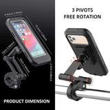 Universal 360 Rotation Bike Waterproof Cell Phone Holder